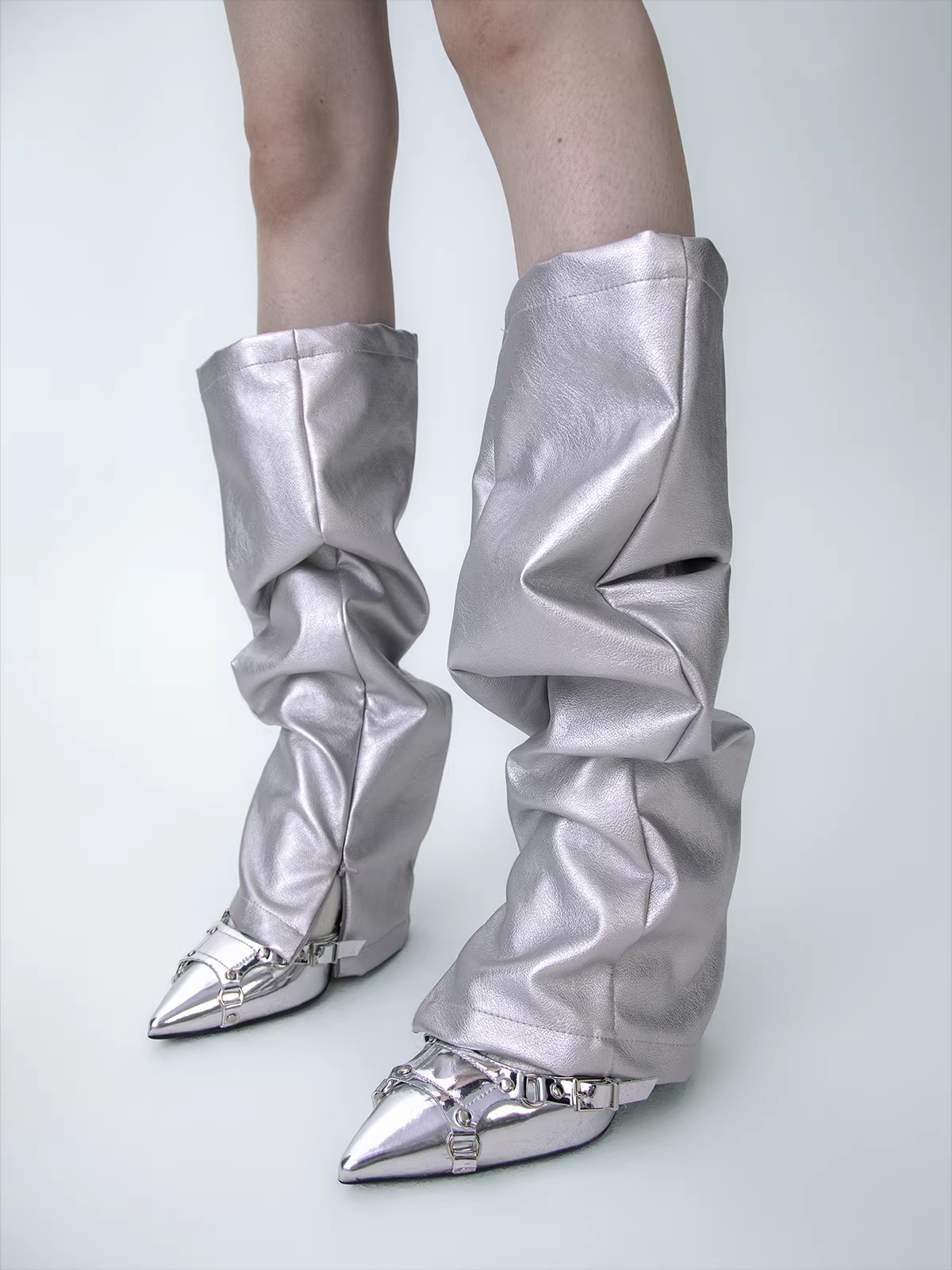 Calcetines de cuero sintético  - Knee Sleeve Pair reseña y precio