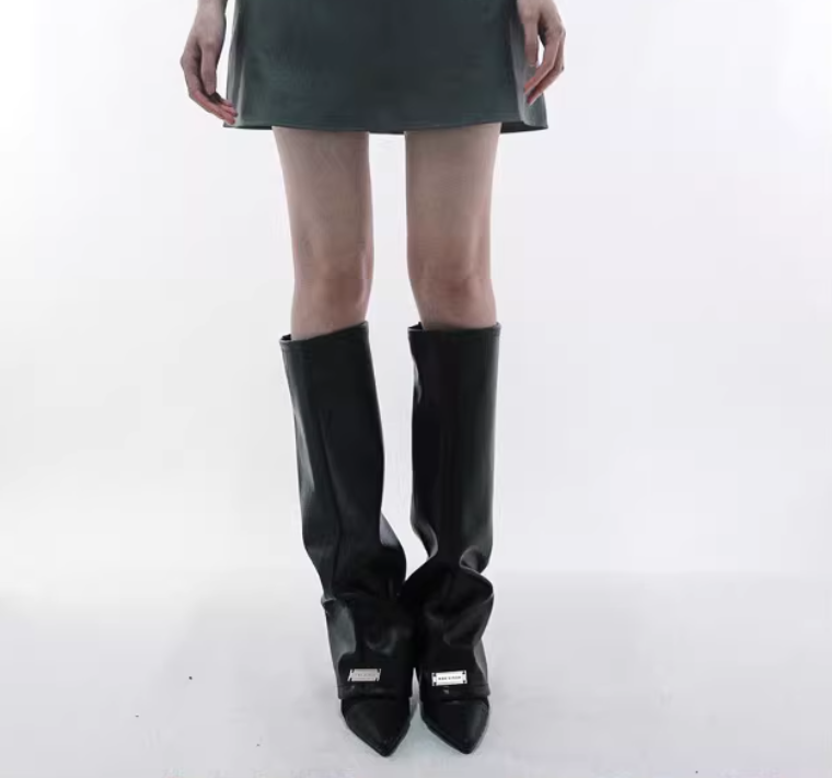 Calcetines de cuero sintético  - Knee Sleeve Pair reseña y precio