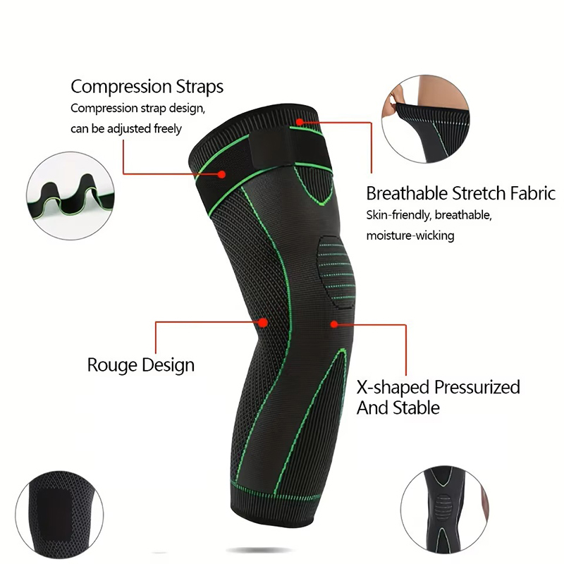 2 piezas de rodilleras de comp - Knee Sleeve Pair reseña y precio